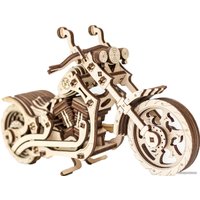 3Д-пазл Eco-Wood-Art Круизер с резиномотором