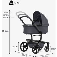 Универсальная коляска Joolz Day5 (2 в 1, stone grey)