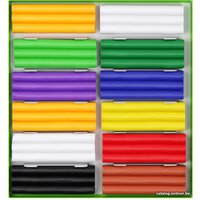 Пластилин восковой Гамма Пчелка 280032Н (12 цв)