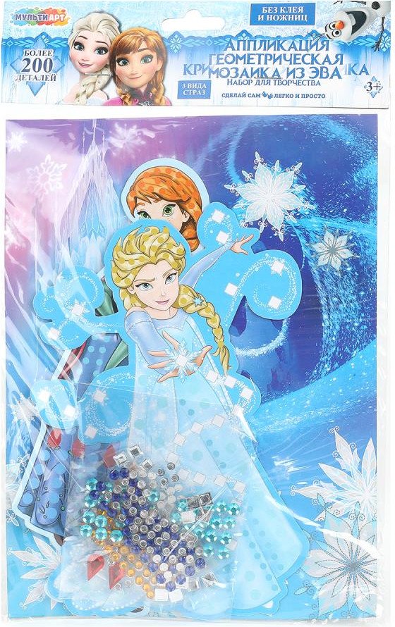 

Алмазная мозаика MultiArt Кристальная мозаика фигурная Снежные принцессы CRYSTFIG-114793