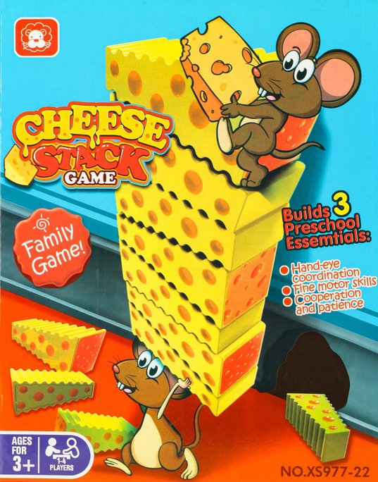 

Детская настольная игра Darvish Cheese Stack DV-T-2792