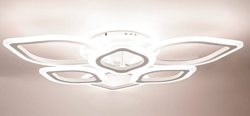 

Припотолочная люстра Glanzen LED-0100-LOTUS-white