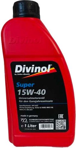 

Моторное масло Divinol Super 15W-40 1л