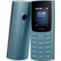 Телефон Nokia 110 (2023) Dual SIM TA-1567 (небесно-голубой)