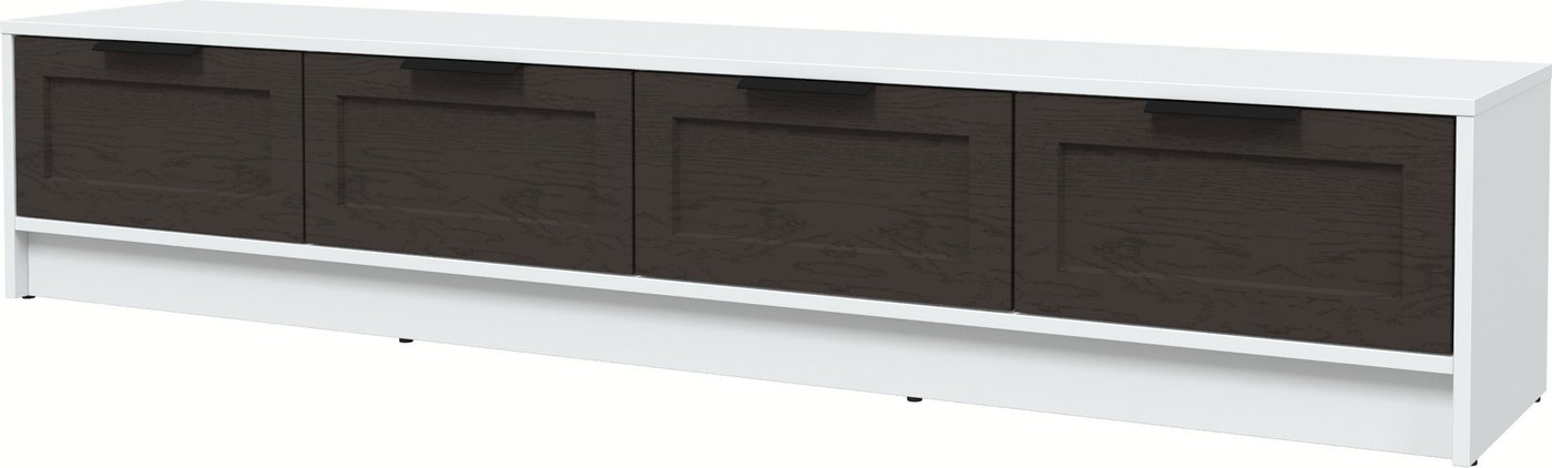 

Тумба Интерлиния ТВ Концепт Тренд КТ-ТВ4-35 (белый платинум/дуб английский)