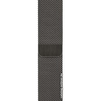 Умные часы Apple Watch Series 6 LTE 40 мм (сталь графитовый/миланский черный)