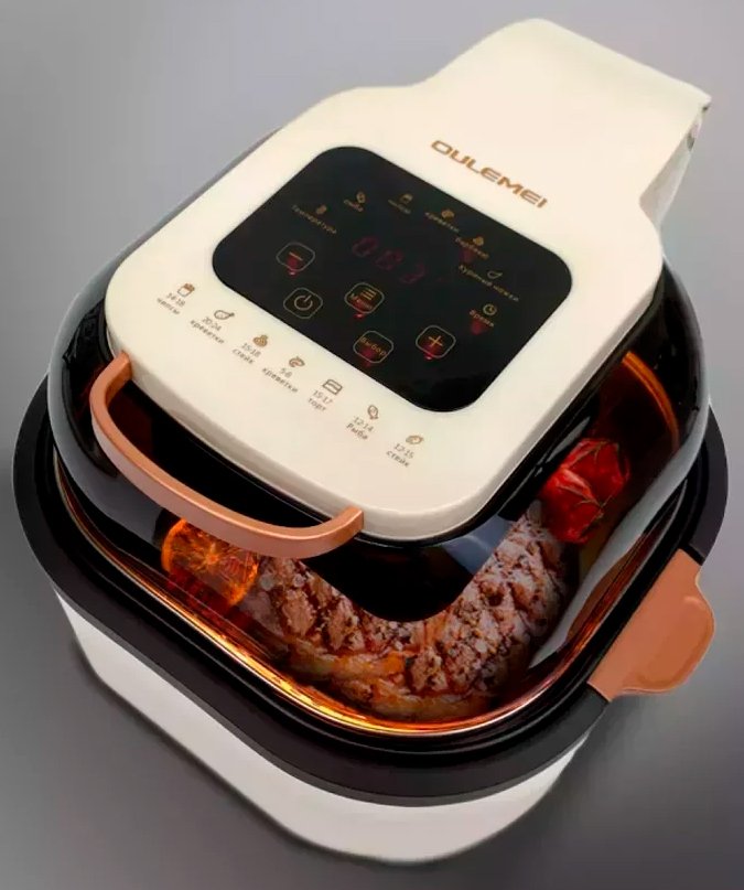 

Аэрогриль (аэрофритюрница) Oulemei OLM-KZB005