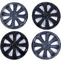 Набор колпаков на диски Redmark RS-T черный глянец 15" RM11523 (4шт)