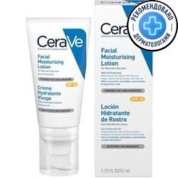 

CeraVe SPF25 увлажняющий для нормальной и сухой кожи (52 мл)