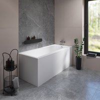 Ванна Lauter Versailles 150x75 21070050 (с ножками, лицевым экраном и сифоном 21Y11020 хром)