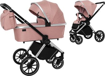 Универсальная коляска Carrello Optima CRL-6503 (2 в 1, hot pink)