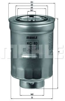 

Топливный фильтр Mahle Knecht KC83D