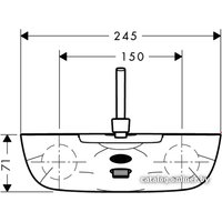 Смеситель Hansgrohe PuraVida 15472000