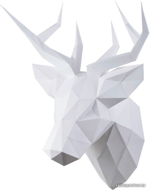 PaperCraft PAPERRAZ Олень Петрович (белый)