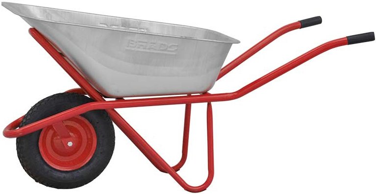

Одноколесная тачка Brado 125 Profi
