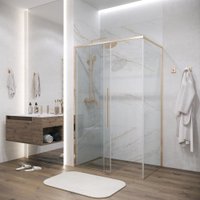 Душевой уголок Grossman Galaxy 100x90x195 120.K33.01.1090.32.00 (золото сатин/прозрачное стекло)