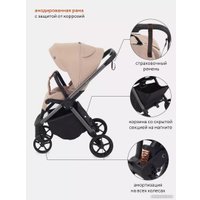 Коляска прогулочная «книга» Rant Golf RA101 (latte beige)