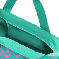 Сумка шоппер Reisenthel Shopper M ZS5045 Signature Spectra Green (бирюзоваый/розовый)
