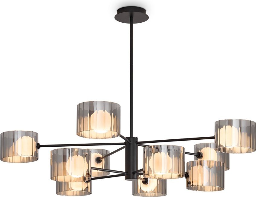 

Подвесная люстра Freya Flight FR5544CL-10B