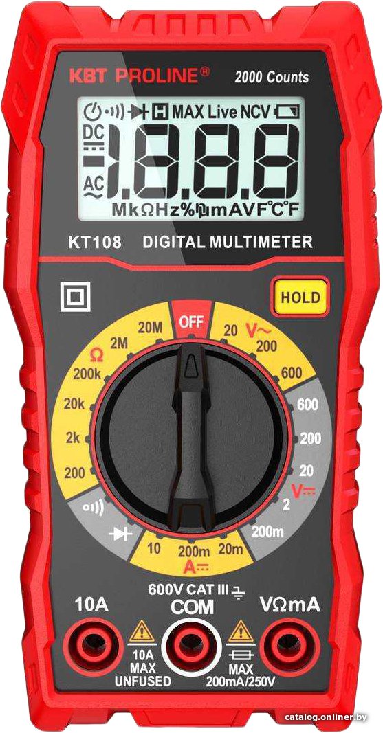 Мультиметр КВТ Proline KT108