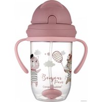 Бутылочка для кормления Canpol babies Bonjour Paris 56/607 (270 мл, красный)