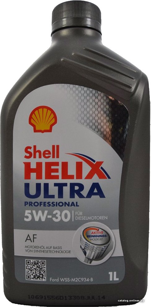 Моторное масло Shell Helix Ultra Professional AF 5W-30 1л