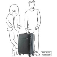 Чемодан-спиннер CarryOn Air 77 см (черный)