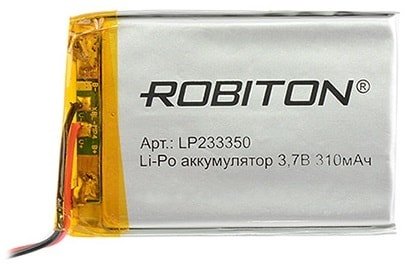 

Аккумулятор Robiton LP233350 310mAh 1 шт