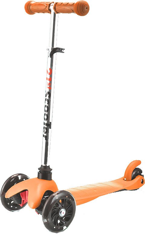 

Трехколесный самокат 21st Scooter SKL-06AH (оранжевый)