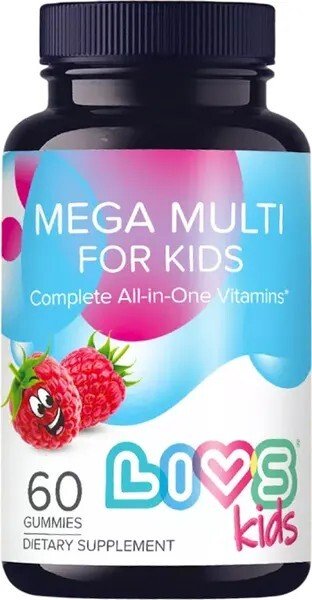 

БАД LIVS Мега Малина мармеладные пастилки для детей (60 шт)