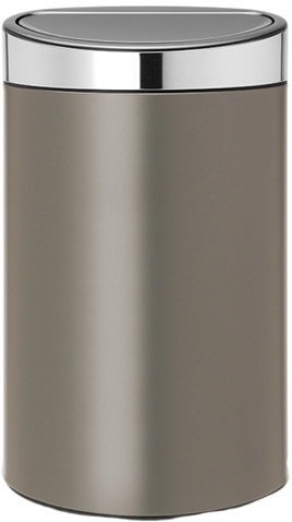 

Мусорное ведро Brabantia Touch Bin 40 л (платиновый/стальной)