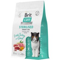 Сухой корм для кошек Brit Care Cat Sterilised Urinary Care с индейкой и уткой 400 г