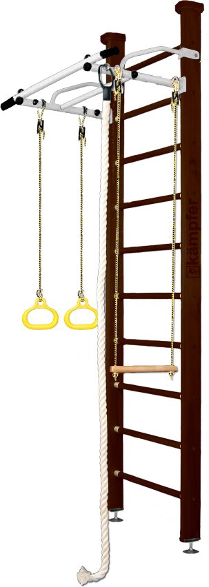 

Детский спортивный комплекс Kampfer Helena Ceiling (стандарт, шоколадный/белый антик)