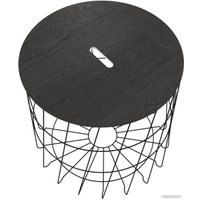 Журнальный столик Sheffilton SHT-CT41 254582 (сонора/черный муар)