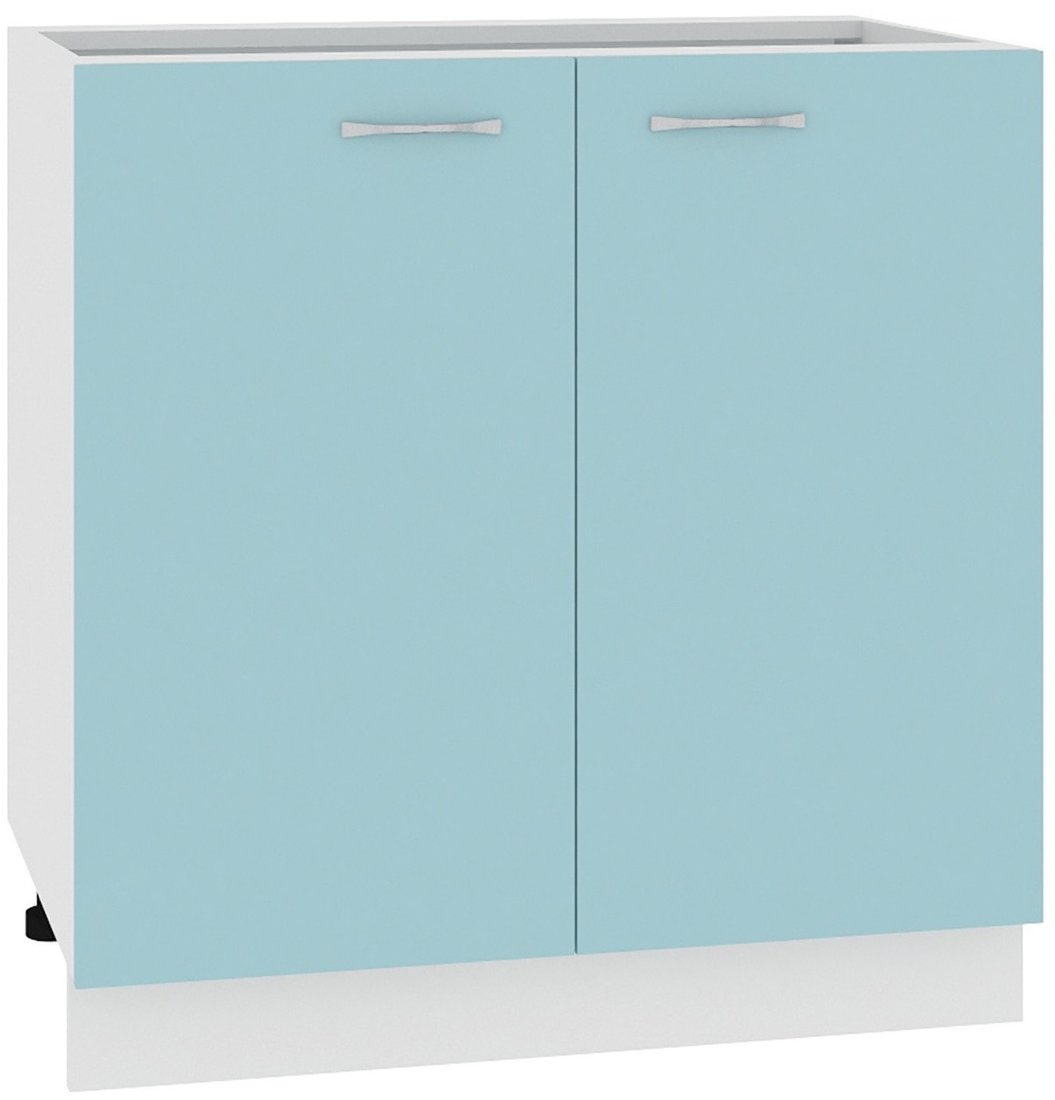 

Шкаф напольный Кортекс-мебель Корнелия Мара НШ80р без столешницы (голубой)