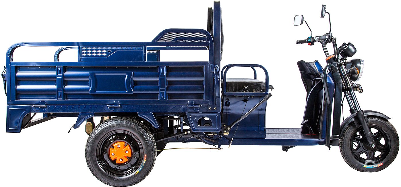 

Грузовой электроскутер Rutrike D4 1800 60V 1200W (синий)