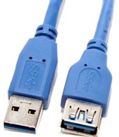 USB Type-A - USB Type-A UC3011-005F (0.5 м, синий)