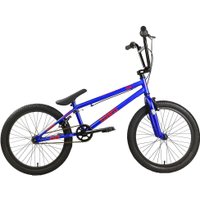 Велосипед Stark Madness BMX 1 2025 (ярко-синий/красный/черный)