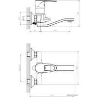 Смеситель Decoroom DR70044