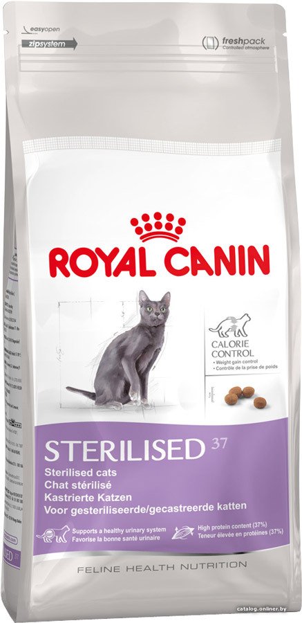 Сухой корм для кошек Royal Canin Sterilised 37 (для стерилизованных кошек в возрасте от 1 года до 7 лет) 200 г