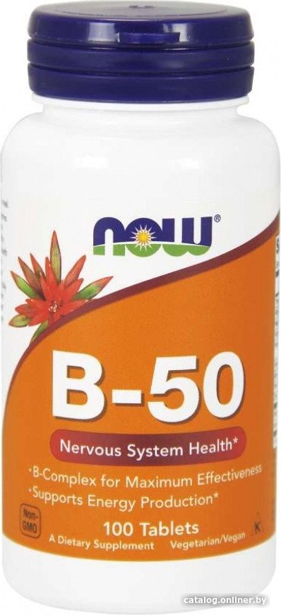 Комплекс Now Foods B-50 (100 капсул)