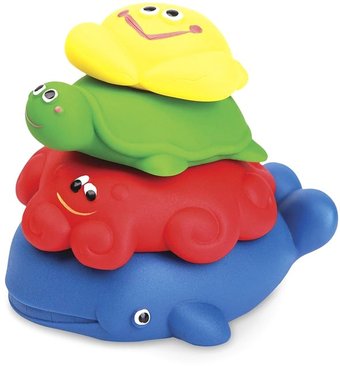 Игрушка для ванной Огонек Морская пирамидка С-1055