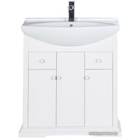  Aquanet Тумба с умывальником Лагуна 75 (белый) [00175299+00175447]