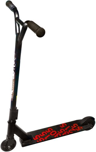 Трюковый самокат Street Hit Start (черный/красный)