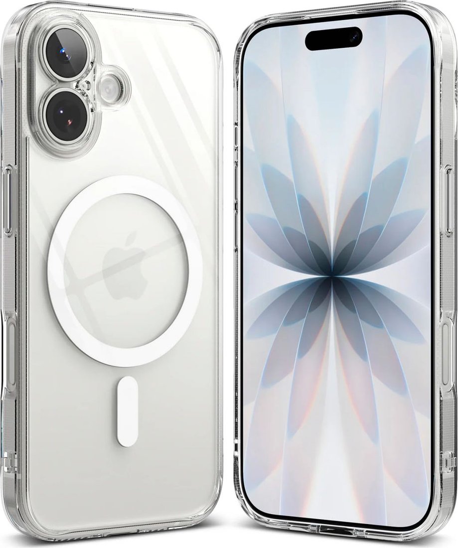 

Чехол для телефона Ringke Fusion Magnetic для iPhone 17 Clear