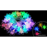 Новогодняя гирлянда Волшебная страна LED-SF-30-3-MC Снежинки