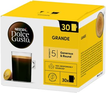 Кофе в капсулах Nescafe Dolce Gusto Grande 30 шт
