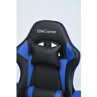 Игровое (геймерское) кресло Elite Gamer EC002 (синий/черный)