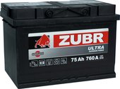 Zubr Ultra Yuasa R+ Турция (75 А·ч)