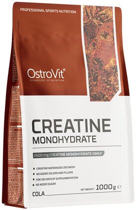 Моногидрат креатина OstroVit Creatine Monohydrate (кола, 1000 г)